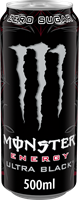 Monster Energy Ultra Black (1 x 500 ml)