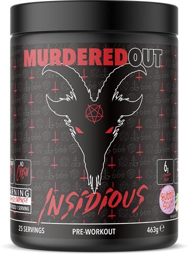 Murdered Out Insidious Pre-workout Bubblescum (463 gr)
