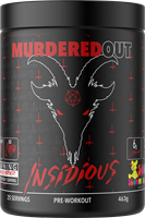 Murdered Out Insidious Pre-Workout Sour Scummy Bear (463 g)
