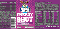 Muscle Moose Energy Shots Grapetastic (12 x 60 ml)-3