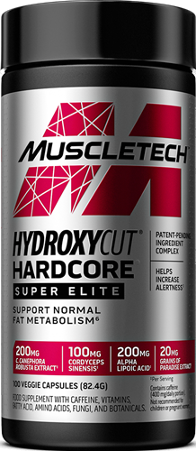 MuscleTech Hydroxycut Hardcore Super Elite (100 gélules)