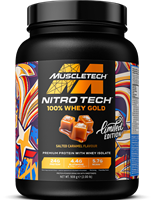 MuscleTech Nitro Tech 100% Whey Gold Caramel salé (908 g)