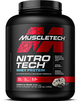MuscleTech Nitro Tech Whey Protein Cookies & Cream (1800 g)
