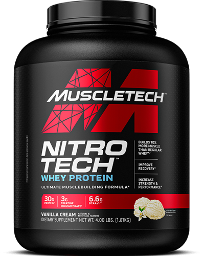 MuscleTech Nitro Tech Whey Protein Vanilla Cream (1800 g)