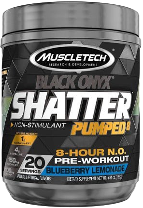 SX-7 Black Onyx Shatter Pumped Limonade à la myrtille (166 g)