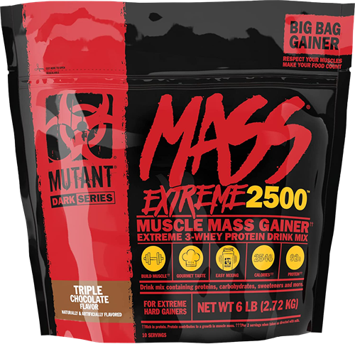 Mutant Mass Extreme 2500 Triple Chocolate (2720 g)