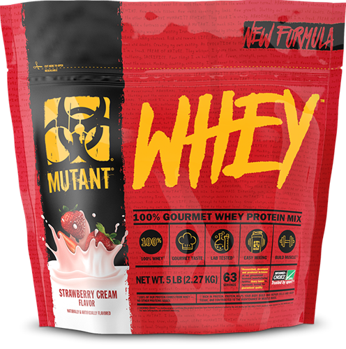 Mutant Whey Strawberry Cream (2270 g)