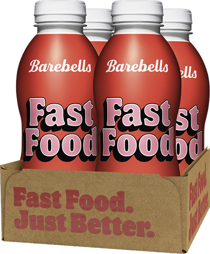 Barebells Fast Food Fraise (4 x 500 ml)