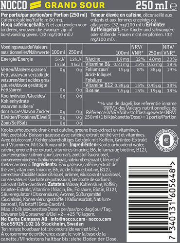 NOCCO Focus Grand Sour (12 x 250 ml)-3
