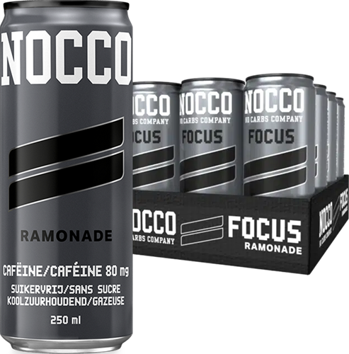 NOCCO Focus Ramonade (12 x 250 ml)
