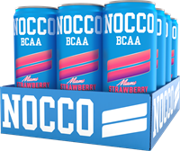 NOCCO BCAA Miami Strawberry (12 x 250 ml)