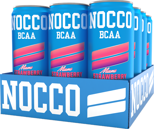 NOCCO BCAA Miami Strawberry (12 x 250 ml)