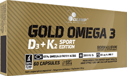Olimp Gold Omega-3 D3+K2 Sport Edition (60 gélules)