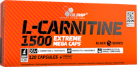 Olimp L-Carnitine 1500 Extreme Mega gélules (120 gélules)
