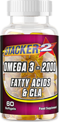 Stacker2 Omega3-2000 (60 gélules)