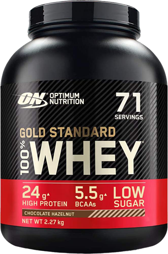 Optimum Nutrition Gold Standard 100% Whey Chocolat Noisette (2270 g)