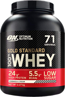 Optimum Nutrition Gold Standard 100% Whey Cookies & Cream (2270 g)