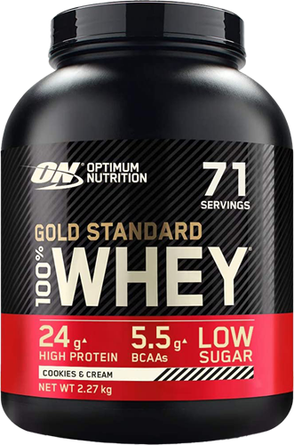 Gold Standard 100% Whey Cookies & Cream (2270 g)