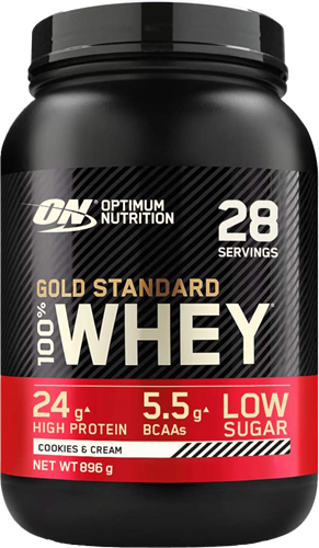 Gold Standard 100% Whey Cookies & Cream (900 g)
