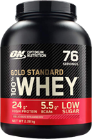 Optimum Nutrition Gold Standard 100% Whey Delicious Strawberry (2280 g)