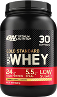 Optimum Nutrition Gold Standard 100% Whey French Vanilla Cream (900 g)