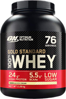 Gold Standard 100% Whey Crème glacée à la vanille (2270 g)