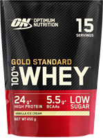 Optimum Nutrition Gold Standard 100% Whey Vanilla Ice Cream (450 g)