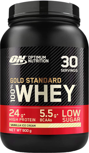 Optimum Nutrition Gold Standard 100% Whey Vanilla Ice Cream (900 g)