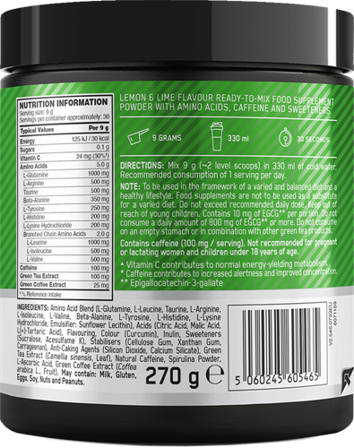 Amino Energy Citron Citron vert (270 g)-2