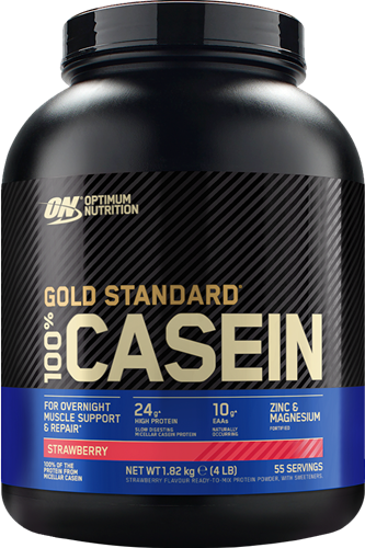 Gold Standard 100% Casein Fraise (1820 g)