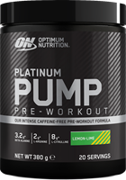 Optimum Nutrition Platinum Pump Pre-workout Citron Citron vert (380 g)