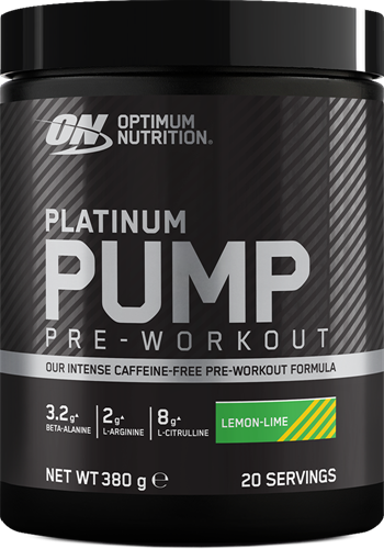 Optimum Nutrition Platinum Pump Pre-workout Citron Citron vert (380 g)