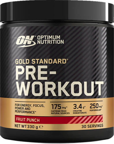 Gold Standard Pre-Workout Fruit Punch (330 g)