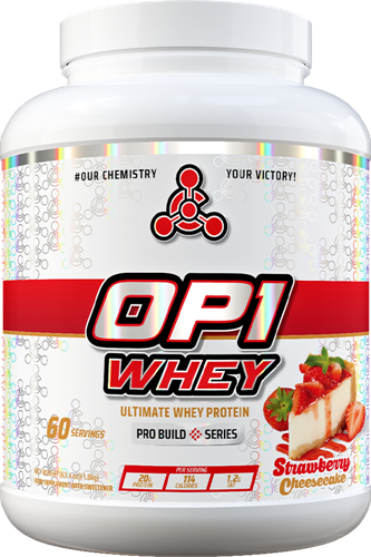 Chemical Warfare OP1 Whey Strawberry Cheesecake (1800 g)