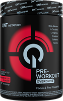 QNT Overdrive Pre-Workout Raspberry Killer (390 g)