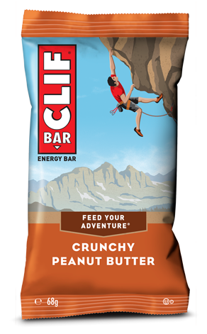 Clif Bar Crunchy Peanut Butter (12 x 68 g)