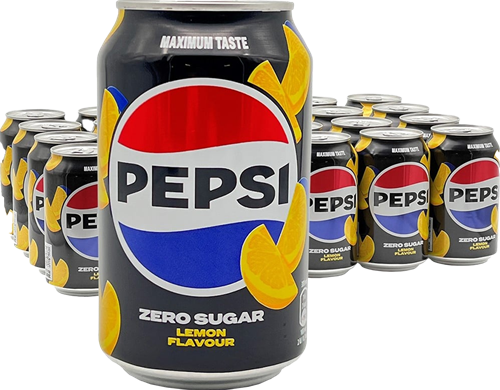 Pepsi Max Citron (24 x 330 ml)