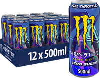 Monster Energy Full Throttle Zero Sugar (12 x 500 ml)