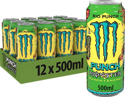 Monster Energy Rio Punch (12 x 500 ml)