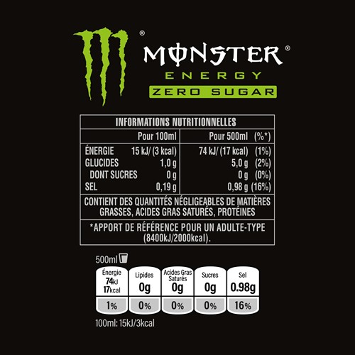 Monster Original Zero Sugar (1 x 500 ml)-1