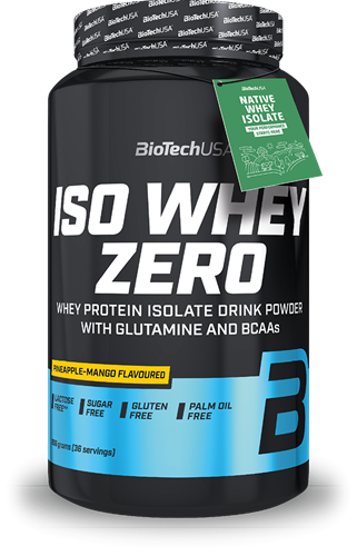 BioTechUSA Iso Whey Zero Ananas-Mangue (908 g)