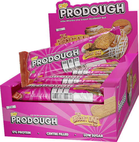 CNP ProDough Doughnut Bars The Biscuit One (12 x 60 g)