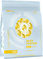 QNT Light Digest Whey Protein Banane (500 g)