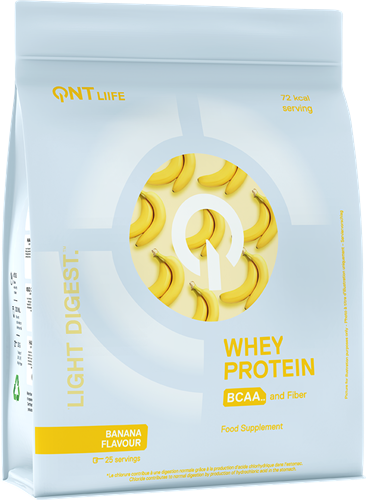 QNT Light Digest Whey Protein Banane (500 g)
