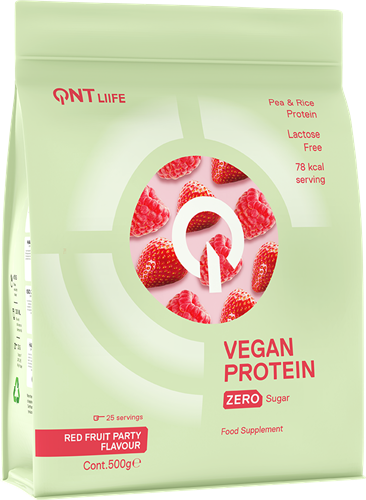 QNT Vegan Protein Fruits rouges (500 g)