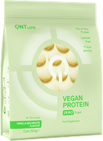 QNT Vegan Protein Macaron à la vanille (500 g)