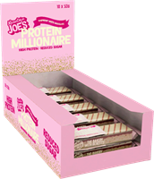 Mountain Joe's Protein Millionaire Framboise Chocolat blanc (10 x 50 g)