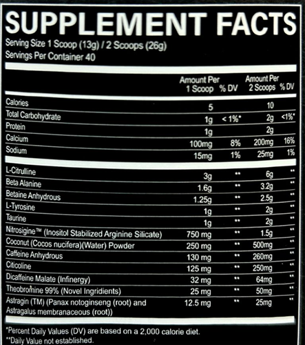 RAW CBUM Thavage Pre-workout Christophers Secret Stuff (520 g)-2
