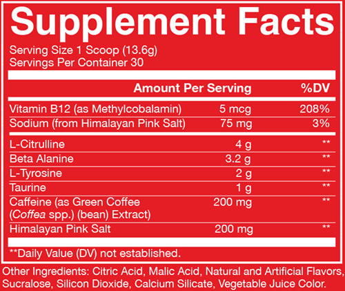 RAW Essential Pre Fruit Burst (405 g)-2