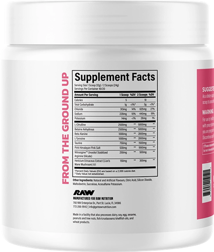 RAW Pump Limonade à la fraise (480 g)-2